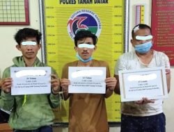 Tertimpa Sial Tiga TSK Diamankan Sat Res Narkoba Polres Tanah Datar