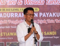 Erwin Yunaz Hadiri Wisuda Tahfih Dan Parenting Qur’an Ke VII