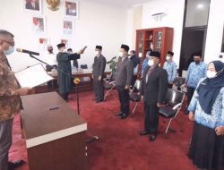 Sekwan Dan Kalaksa BPBD Payakumbuh Yang Baru Dilantik Oleh Wali Kota Riza Falepi