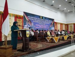 TP PKK Tanah Datar Di Lantik, Pesan Bupati Eka Putra