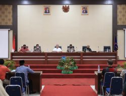 Evaluasi Pelaksanaan Vaksinasi Sapu Jagat, Wali Kota Payakumbuh Laksanakan Rapat Koordinasi Bersama Forkopimda