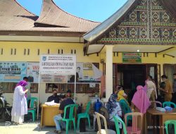 Lakukan Percepatan Vaksin Kelurahan Ompang Tanah Sirah Lakukan Vaksin Massal