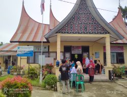 Tak Mau Ketinggalan Tigo Koto Diateh Sikapai Himbauan Walikota Percepatan Vaksin