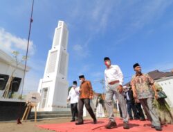 Riza Falepi Resmikan Mesjid Ak Hidayah UMSB