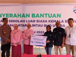 Yayasan Kemala Bhayangkari Sekolah Luar Biasa Cabang Tanah Datar terima bantuan 1,1 Milliar rupiah.