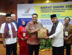 Hadiri Rapat Umum Perantau Sungayang LWabup Richi Ajak Perantau Promosikan UMKM Dari Kampung