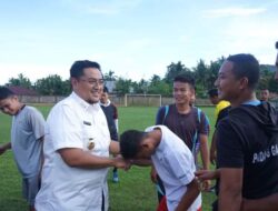 Selamatkan Generasi Muda , Wabup Richi Ajak Pemuda Nagari Aktif Berolahraga