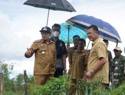 Kunjungi Nagari Singgalang, Bupati Eka Meninjau Jalan Usaha Tani dan Irigasi