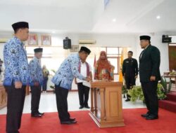 Wabup Richi Aprian Lantik Tiga Pejabat Administrator
