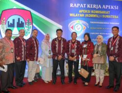Wawako Erwin Yunaz Hadir Dalam Raker Komwil I APEKSI Di Medan