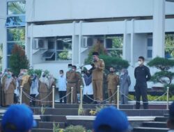 Pimpin Apel Pagi Gabungan, Bupati Sampaikan Selamat Memasuki Bulan Suci Ramadhan 1443 Hijriah
