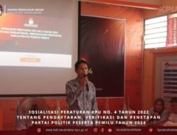 KPU Tanah Datar Sosialisasikan PKPU No 4 Tahun 2022