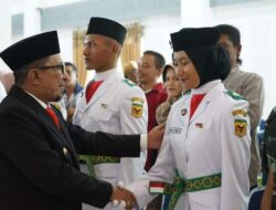 70 Anggota Paskibraka Tanah Datar Tahun 2022 Dikukuhkan
