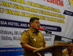Dukung Peningkatan Investasi,DPMPTSP Naker Gelar Sosialisasi OSS RBA dan Pengawasan Penanaman Modal