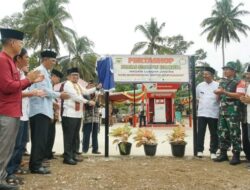 Bupati Resmikan Pertashop Perdana BumNag Nagari Lubuk Jantan