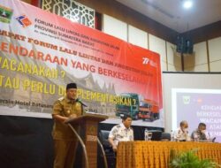 Richi Aprian : Forum LLAJ Diharap Mampu Mencarikan Solusi Terbaik Demi Kelancaran, Kenyamanan Dan Keselamatan Transportasi Di Wilayah Kabupaten Tanah Datar