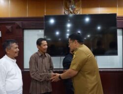 Bersilaturahmi Bersama Pengurus Masjid Subulussalam Pangian, Wabup Richi Sampaikan Dukungannya