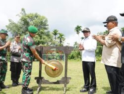 Selesai 100% Tepat Waktu, Bupati Eka Putra : TMMD Sangat Dirasakan Manfaatnya