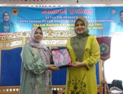 SIAP PKK, TP PKK Kota Sungai Penuh Provinsi Jambi Kaji Tiru Ke Tanah Datar