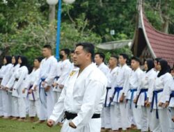 FORKI TANAH DATAR LATIHAN GABUNGAN          Wabup Richi : Setiap Karateka Miliki Kesempatan Yang Sama