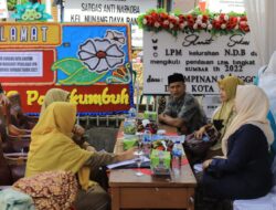 LPM Kelurahan Nunang Daya Bangun Di nilai TIM Provinsi