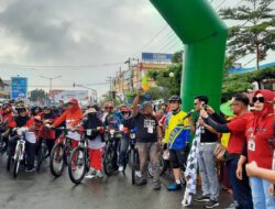 Erwin Yunaz Ikut Lepas Gowes Merdeka Iluni SMPN 1 Payakumbuh