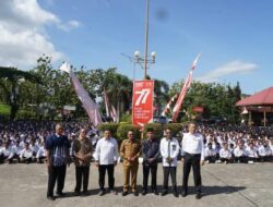 BUPATI TANAH DATAR EKA PUTRA, BAKAR SEMANGAT 2000 LEBIH MAHASISWA BARU POLITEKNIK NEGERI PADANG