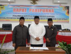 DPRD TANAH DATAR SEPAKATI RANPERDA PENYERTAAN MODAL PEMKAB KE PERUSDA TUAH SEPAKAT DIJADIKAN PERDA
