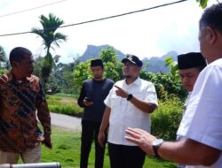 TANGGAPI KELUHAN KELOMPOK TANI, WABUP TINJAU LANGSUNG KE LAPANGAN