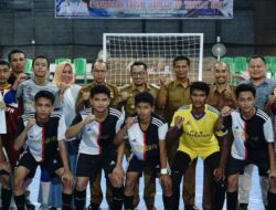 Kick Off Bupati Eka Putra, Kejuaraan Futsal Bupati Cup Tingkat SLTA Resmi Dimulai