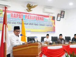 Bupati Eka Putra Sampaikan Jawaban Fraksi-Fraksi DPRD atas 3 Ranperda