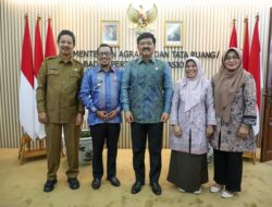 Tindaklanjuti Keluhan Masyarakat, Bupati Eka Putra Audiensi Bersama Menteri ART/BPN