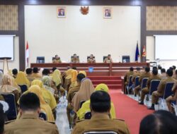 Rakor Di Hari Pertama Masuk Kerja, Pj. Wako Rida Ananda Minta ASN Bekerja Berorintasi Hasil