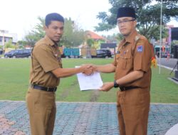 Apel Pagi, Dafrul Pasi Ditunjuk Sebagai Plt. Sekda, Ini Pesan Wako Rida Ananda