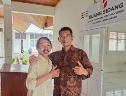 Kader PMII Dan Juga Jurnalis Jalin Komunikasi Serta Silaturahmi Dengan Ketua Bawaslu Tanah Datar