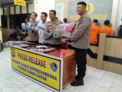 Polres Ungkap 3 Kasus Penyalag Gunakan Narkotika