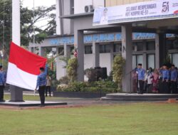 Meski Diguyur Hujan, Upacara HUT Korpri Di Payakumbuh Berlangsung Khidmat