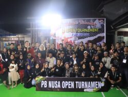 Buka Kejuaraan Badminton Di NDB, Rida Ananda : Sehat Jasmani, Nikmati Suasana Berolahraga