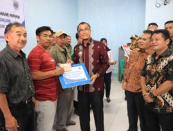 Ojek Dan Supir Angkot Dapat Bansos Dari Pj. Wali Kota Rida Ananda
