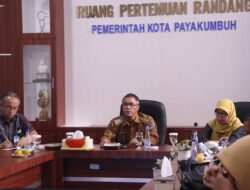 Walikota Payakumbuh Ikut Rapat Pengendalian  Inflasi