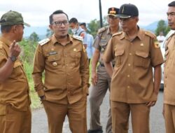 Marapi Erupsi Lagi, Bupati Eka Putra Monitoring ke Lereng Gunung