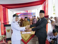 SERAH TERIMA JABATAN, ROZA MELFITA, S.STP PIMPIN KECAMATAN RAMBATAN