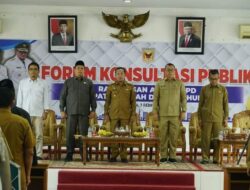 Buka Forum Konsultasi Publik, Bupati Eka Putra : Ini Langkah Strategis Tentukan Program dan Kegiatan Tahun Depan