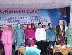 MASUK ENAM BESAR, TIM PENILAI PROVINSI KLARIFIKASI DASAWISMA 16 KOTO TANGAH