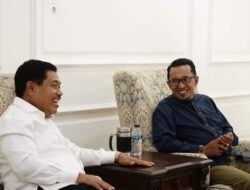TERIMA KUNJUNGAN SEKJEN KEMENDAGRI, BUPATI EKA PUTRA SAMPAIKAN BERBAGAI PROGRAM DAN INOVASI DAERAH