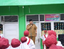 WABUP RICHI JADI PEMBINA UPACARA BENDERA DI MIS AL IKHLAS BATUSANGKAR