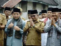 BUPATI EKA PUTRA LETAKKAN BATU PERTAMA PEMBANGUNAN MASJID RAYA BATU BULEK