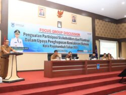 PJ Wali Kota Payakumbuh Buka FGD Penguatan Partisipasi Stakeholder