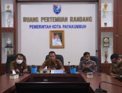 Pj Wali Kota Ikut Rakor Dengan Mendakri Di Dampingi TPID