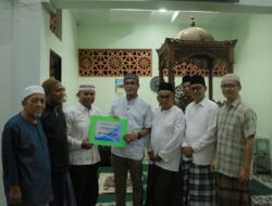 Mesjid Arafah  Tanjung Gadang Terima Dana Hibah Dari PJ Wali Kota